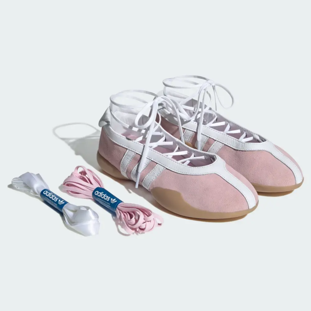 Giày Adidas Taekwondo Mei ‘Pink White’ JQ6434 - Ảnh 4