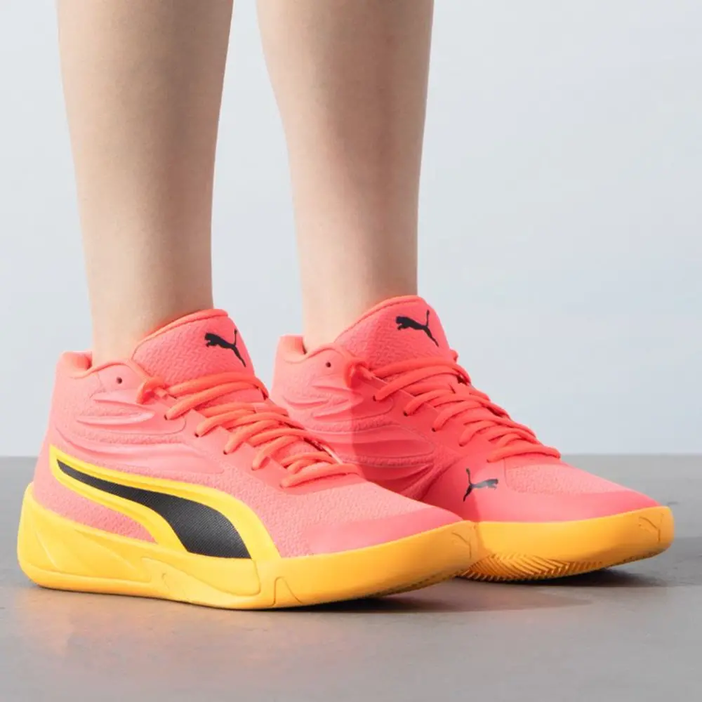 Giày Puma Court Pro ‘Red Black Yellow’ 310829-01 - Ảnh 3