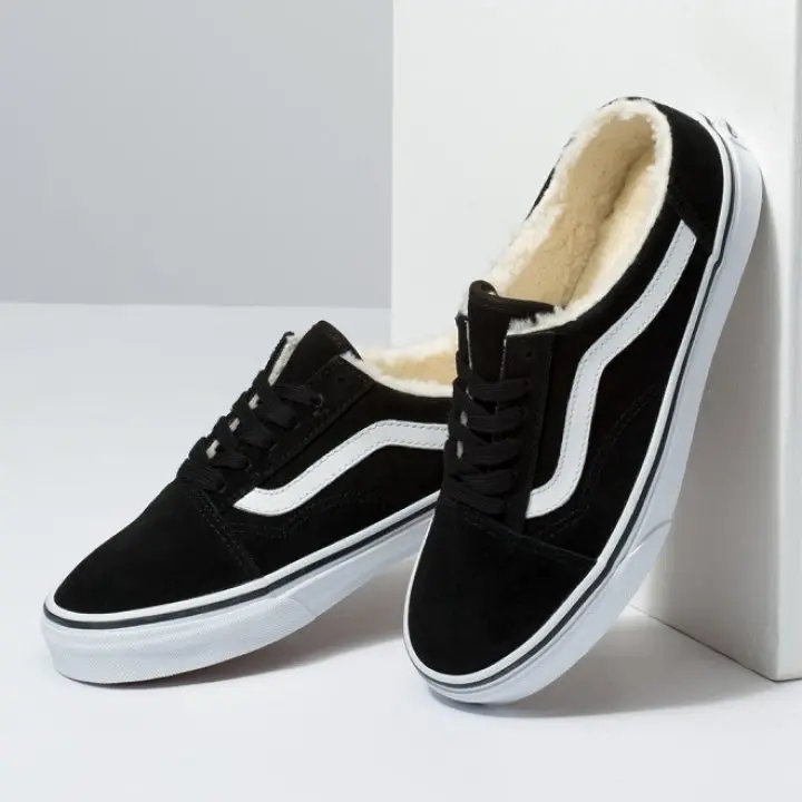 Giày Vans Old Skool Mule Sneakers Shoes ‘Black White’ VN0A4P3YTC6 - Ảnh 4