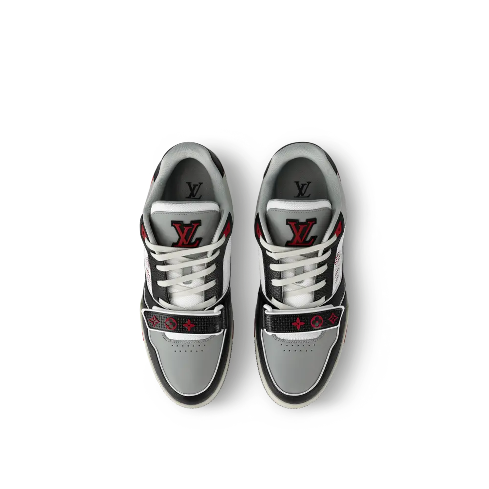 Giày Louis Vuitton Trainer Low ‘Velcro Strap’ 1AC4ZU - Ảnh 3