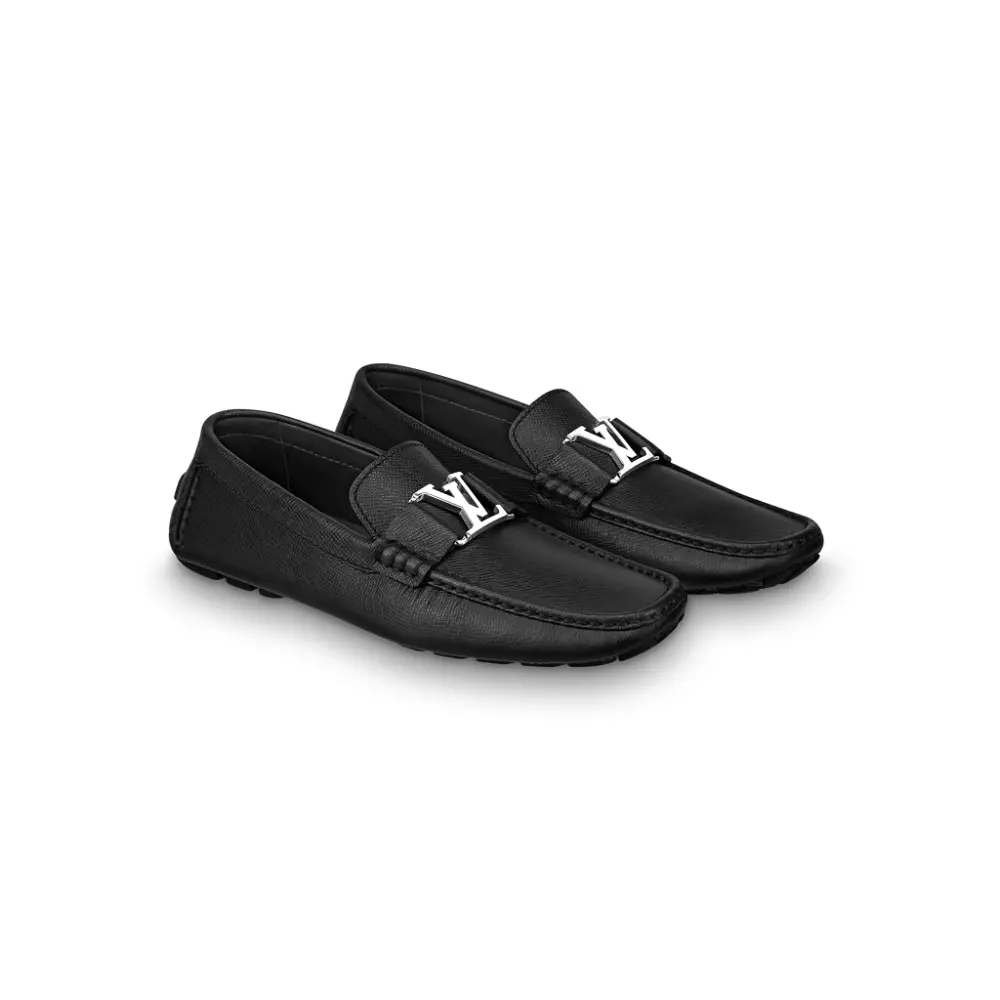 Giày Louis Vuitton Monte Carlo Moccasins ‘Black’ 1A3K23 - Ảnh 5