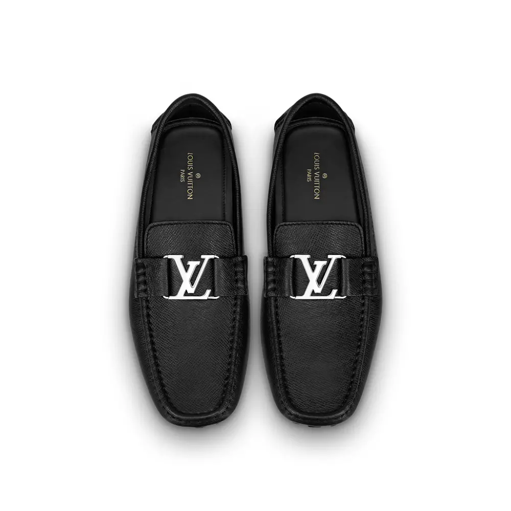 Giày Louis Vuitton Monte Carlo Moccasins ‘Black’ 1A3K23 - Ảnh 4