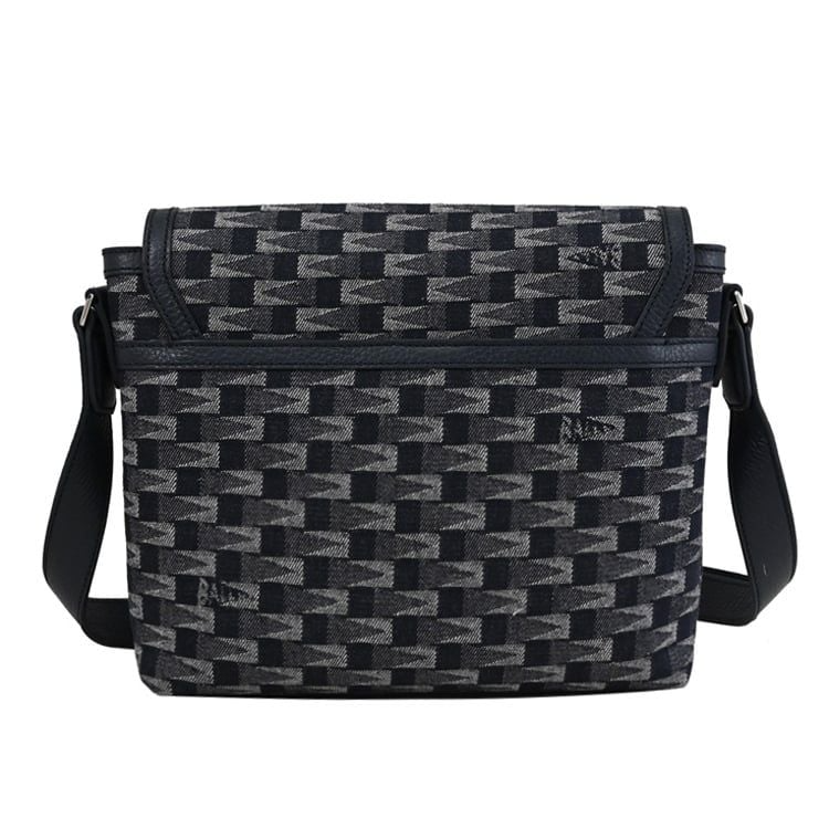 Túi Bally Pennant Logo Crossbody Bag ‘Navy’ 6306629 - Ảnh 3