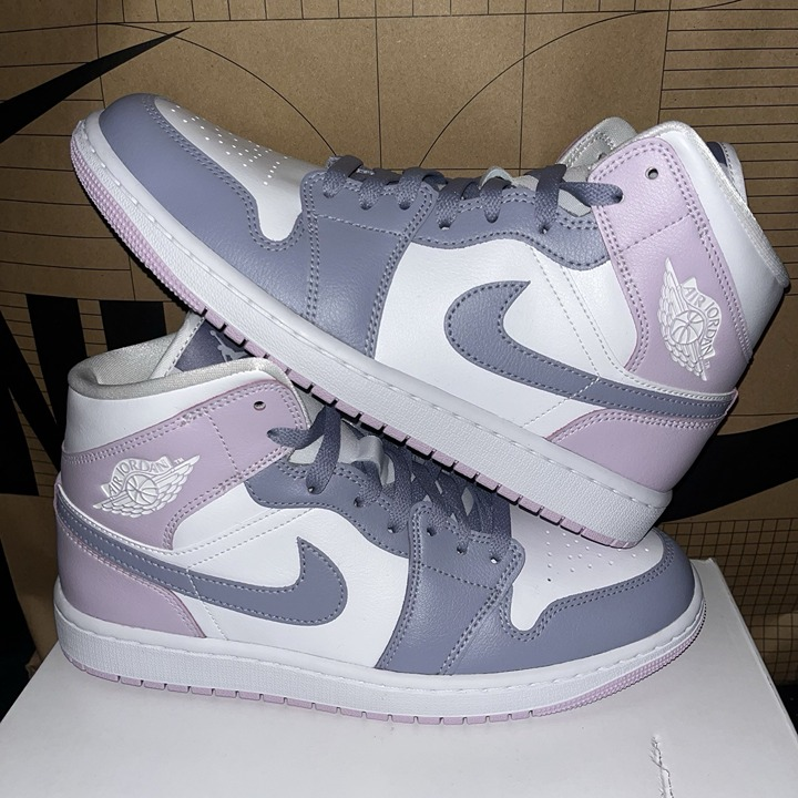 Giày Nike Jordan 1 Mid 'Indigo Haze' BQ6472-510 - Ảnh 6