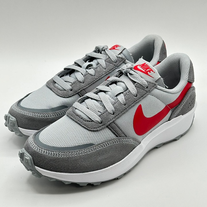 Alternative view of Giày Nike Waffle Nav ‘Wolf Grey Red’ FJ4195-004