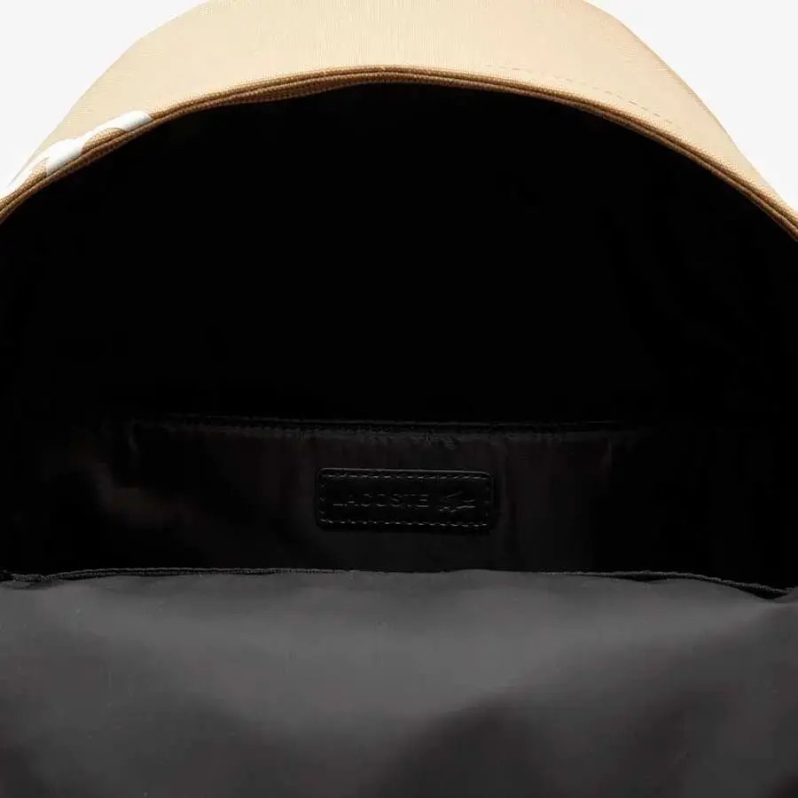 Balo Lacoste Contrast Branded Backpack ‘Beige’ NH4042NZ-K86 - Ảnh 3