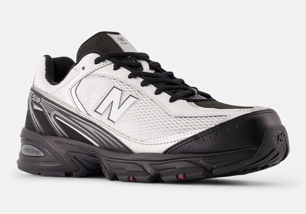 Alternative view of Giày New Balance 509 ‘Black White’ U509GW