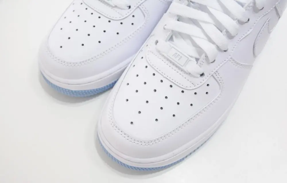 Alternative view of Giày Nike Air Force 1 Low 'White Hydrogen Blue' CD6915-103