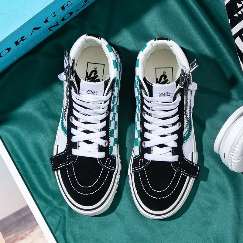 Giày Vans SK8-Hi Reissue CAP Skate ‘Black’ VN0A3WM1604 - Ảnh 5