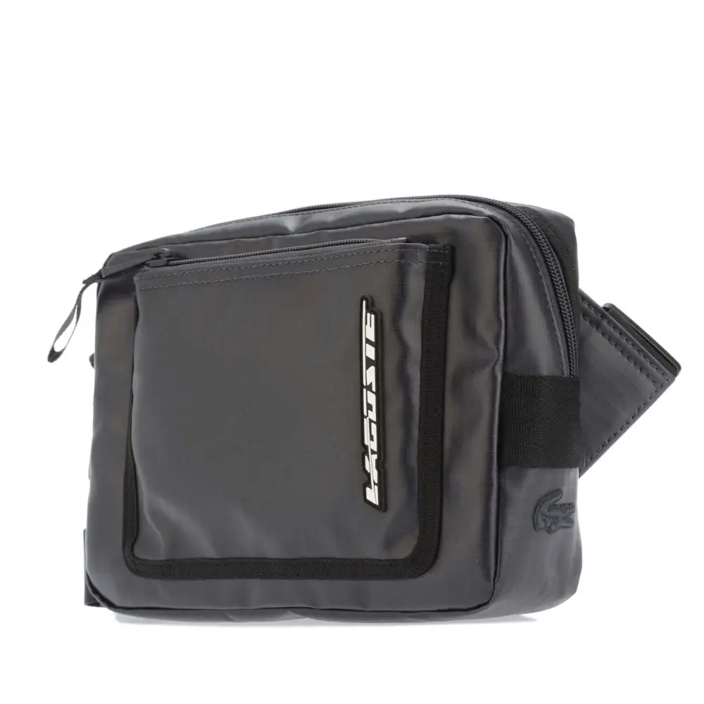 Alternative view of Túi Lacoste Zipped Contrast Detail Satchel ‘Black’ NH4266SB-M20