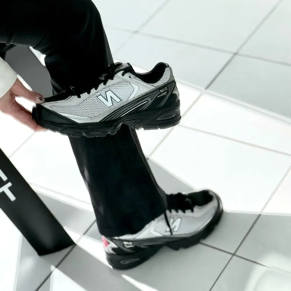 Giày New Balance 509 ‘Grey Black’ U509BG - Ảnh 4