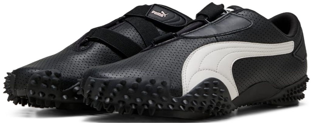 Alternative view of Giày Puma Mostro Perforated Leather 'Black White' 397331-02