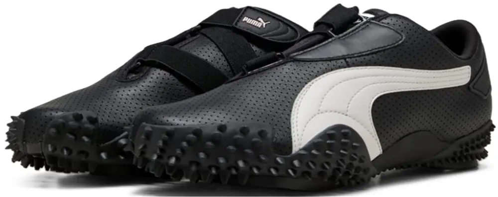 Giày Puma Mostro Perforated Leather 'Black White' 397331-02 - Ảnh 2