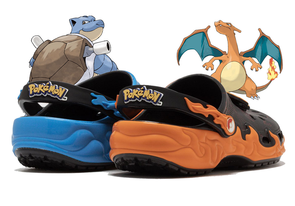 Dép Crocs Classic Clog x Pokémon ‘Charizard vs. Blastoise’ 211346-90H - Ảnh 6