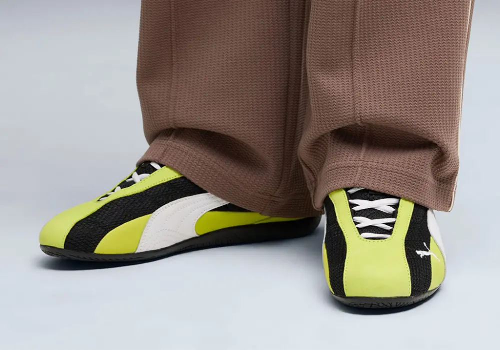 Giày Puma Speedcat Plus ‘Lime Smash White’ 402995-01 - Ảnh 5