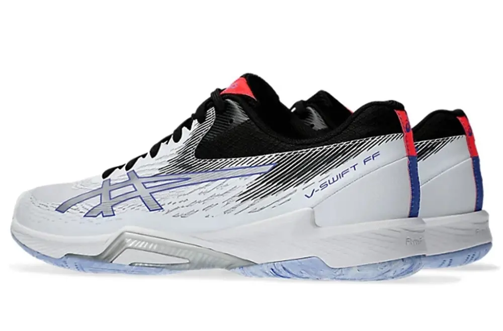 Giày Asics V-SWIFT FF 4 'White Pure Silver' 1053A066-100 - Ảnh 4