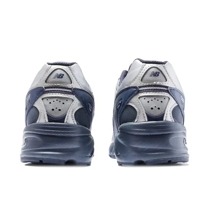 Giày New Balance 509 Leather ‘Silver Navy Blue’ U509NE - Ảnh 4