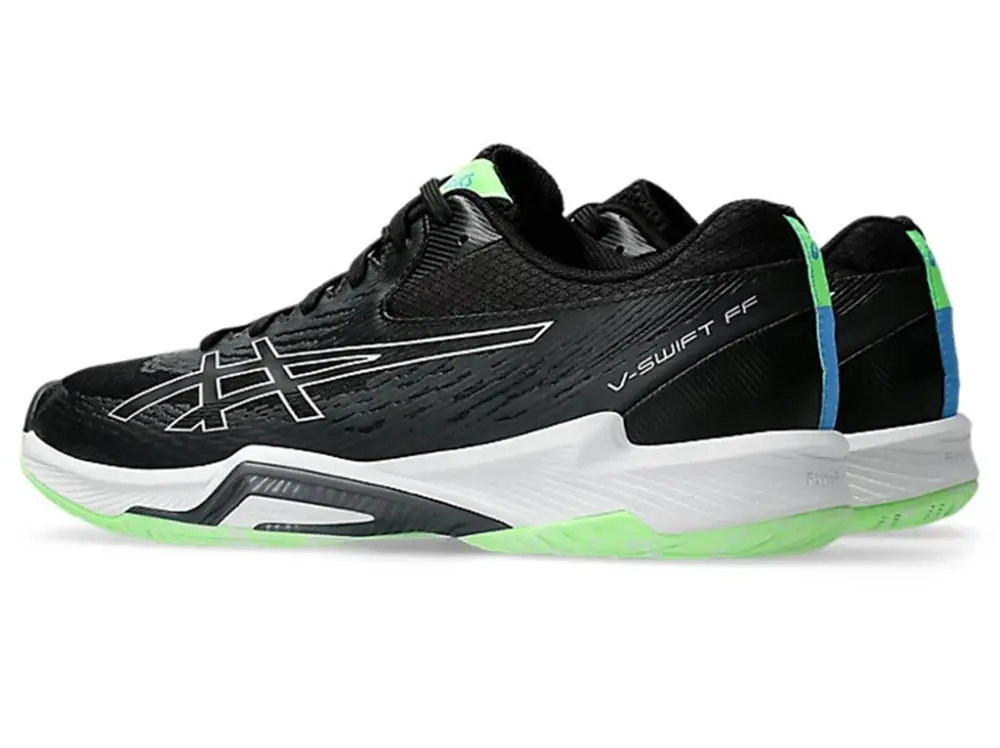 Alternative view of Giày Asics V-SWIFT FF 4 'Black Pure Silver' 1053A066-001