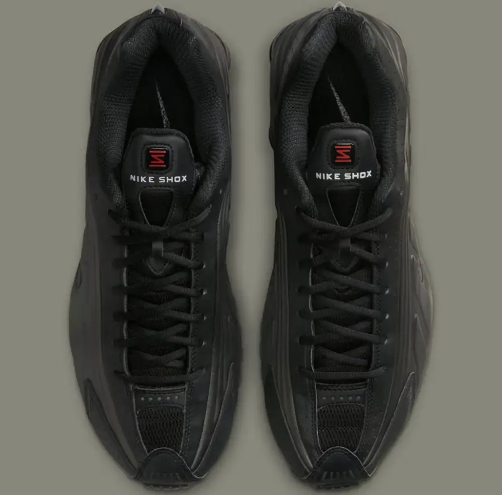 Giày Nike Shox R4 ‘Black Bright Crimson’ HQ1988-001 - Ảnh 7