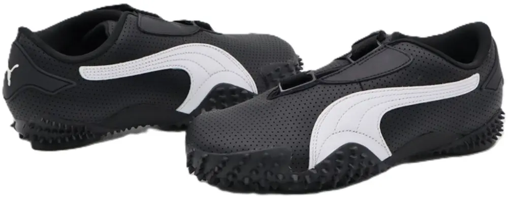 Giày Puma Mostro Perforated Leather 'Black White' 397331-02 - Ảnh 4