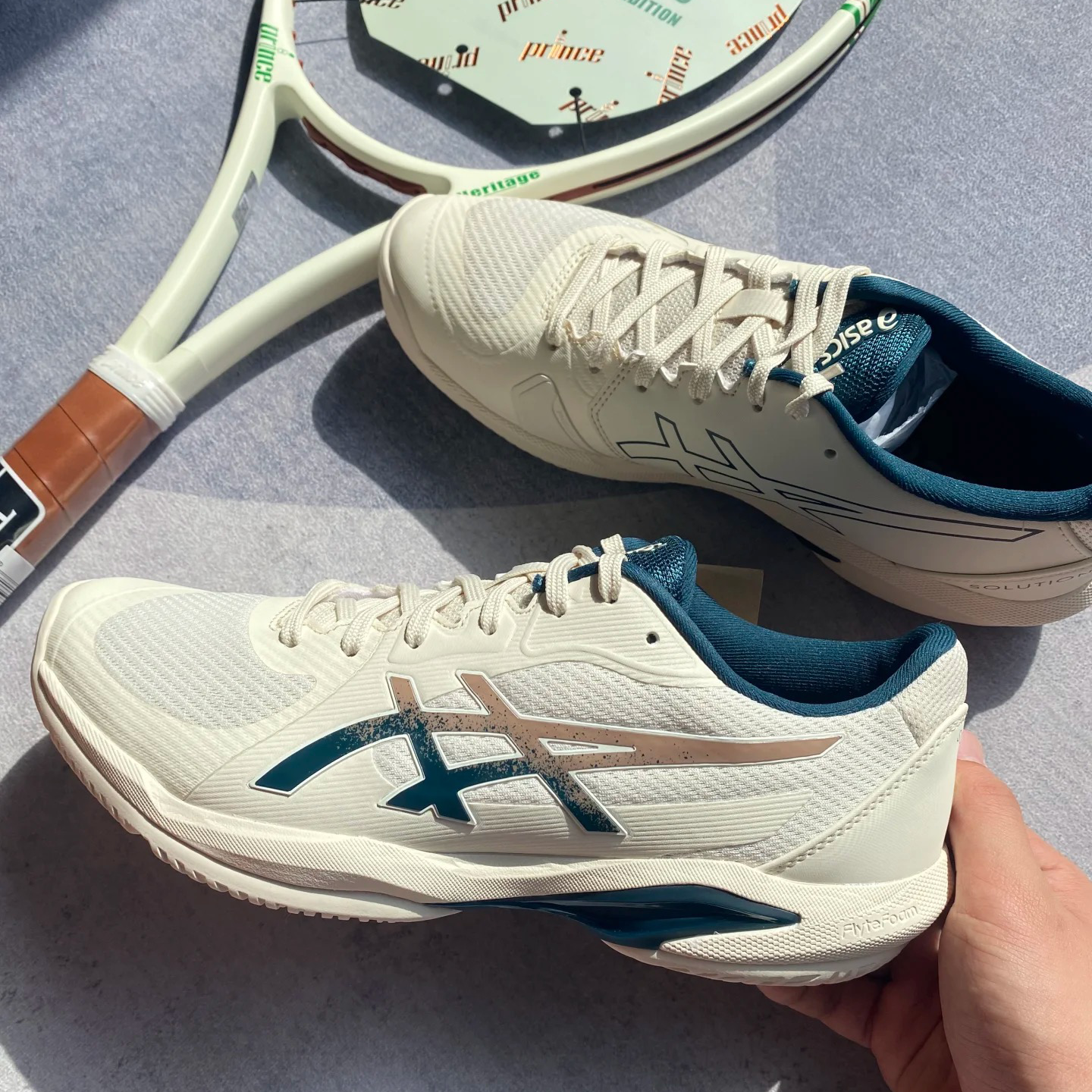 Giày Asics Solution Swift FF 2 ‘Birch Saxon Green’ 1041A466-200 - Ảnh 9