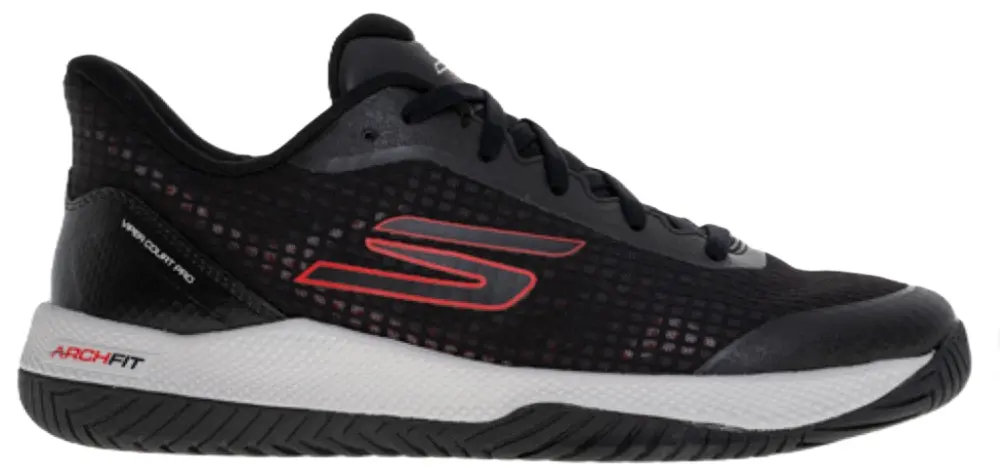 Giày Skechers Viper Court Pro 'Black' 246069C-BKRD