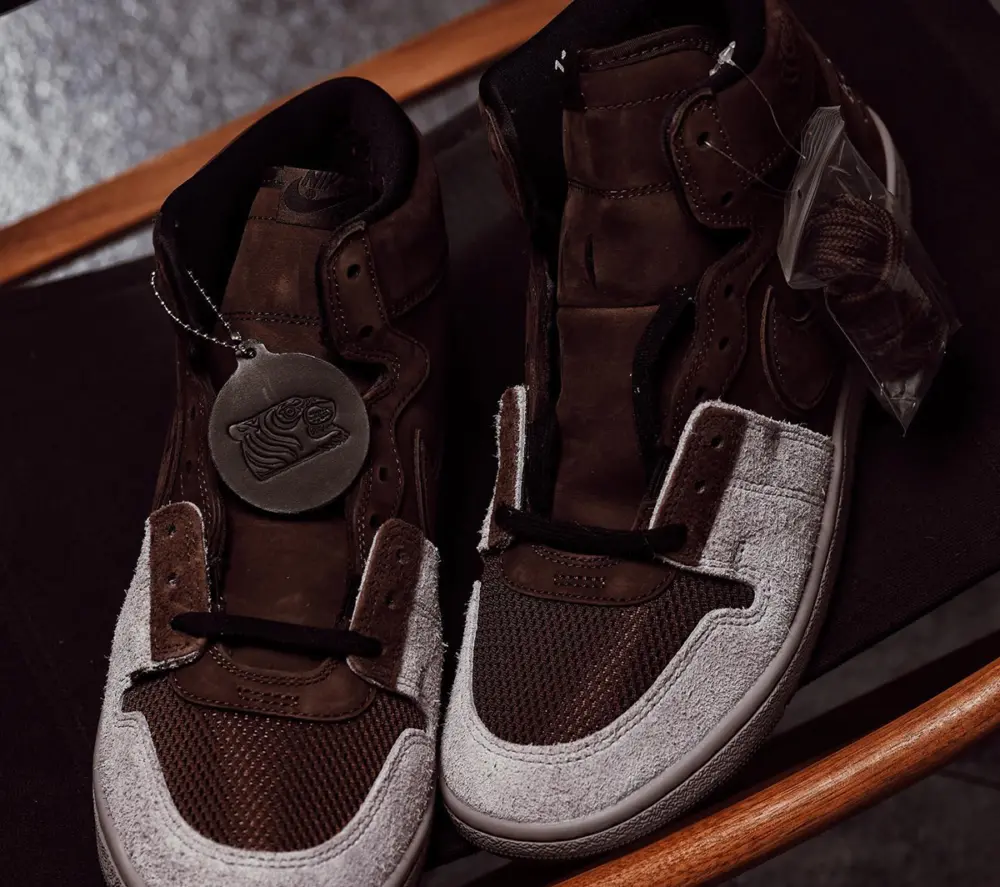 Giày Nike Air Jordan Air Ship PE SP x SOULGOODS ‘Prove Yourself’ FJ2385-200 - Ảnh 4