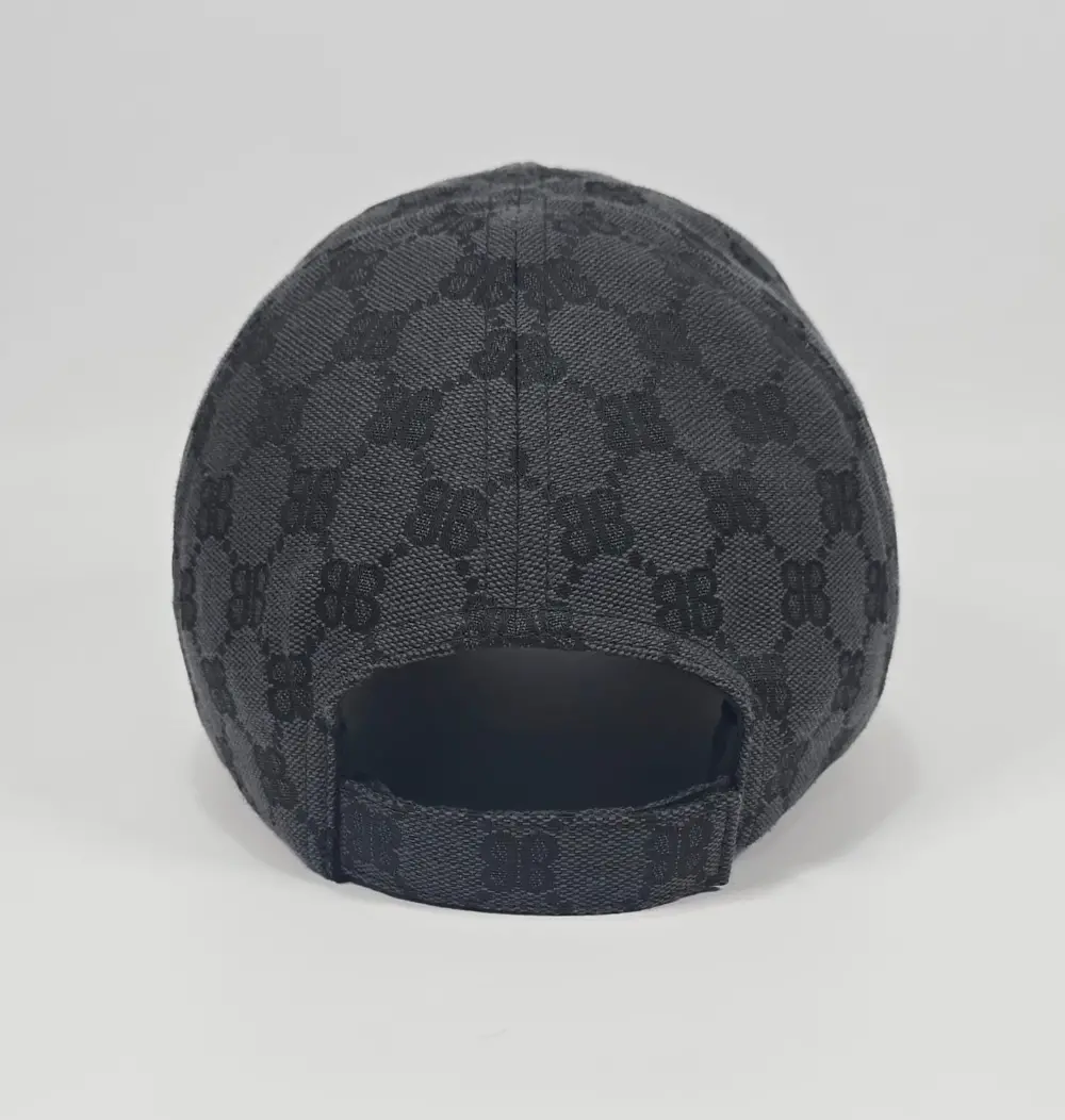 Mũ Balenciaga x Gucci Hacker Project Baseball Cap 'Grey' 6807174B3B71160 - Ảnh 2
