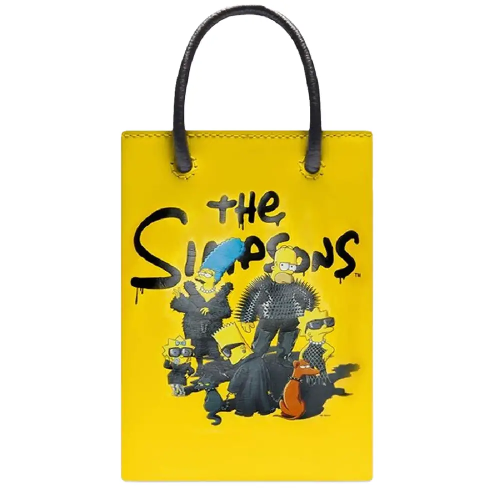 Túi Nữ Balenciaga The Simpsons Holder 'Yellow' 593826-23VBN-7104
