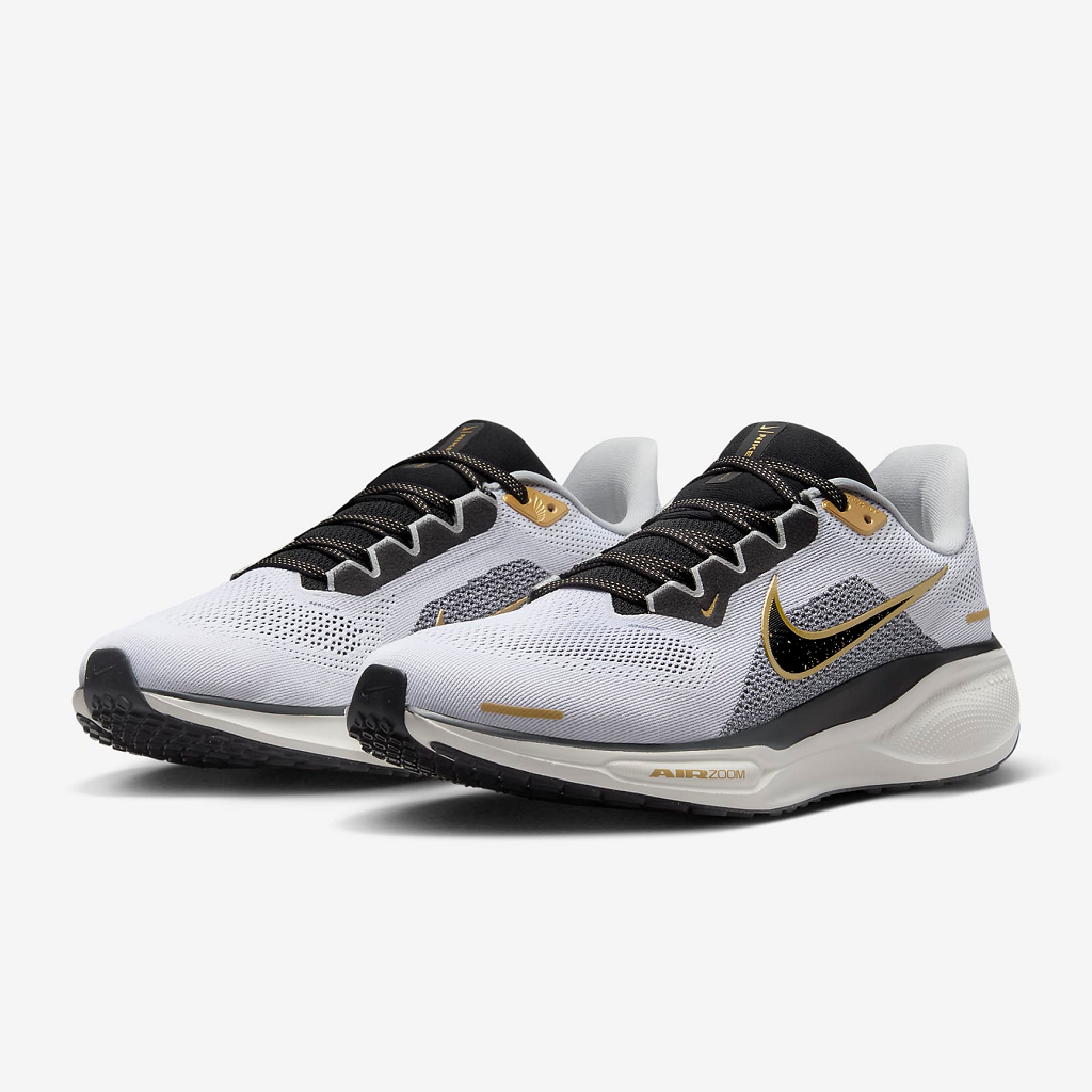 Giày Nike Air Zoom Pegasus 41 ‘Grey Metallic Gold’ HQ3220-100 - Ảnh 4