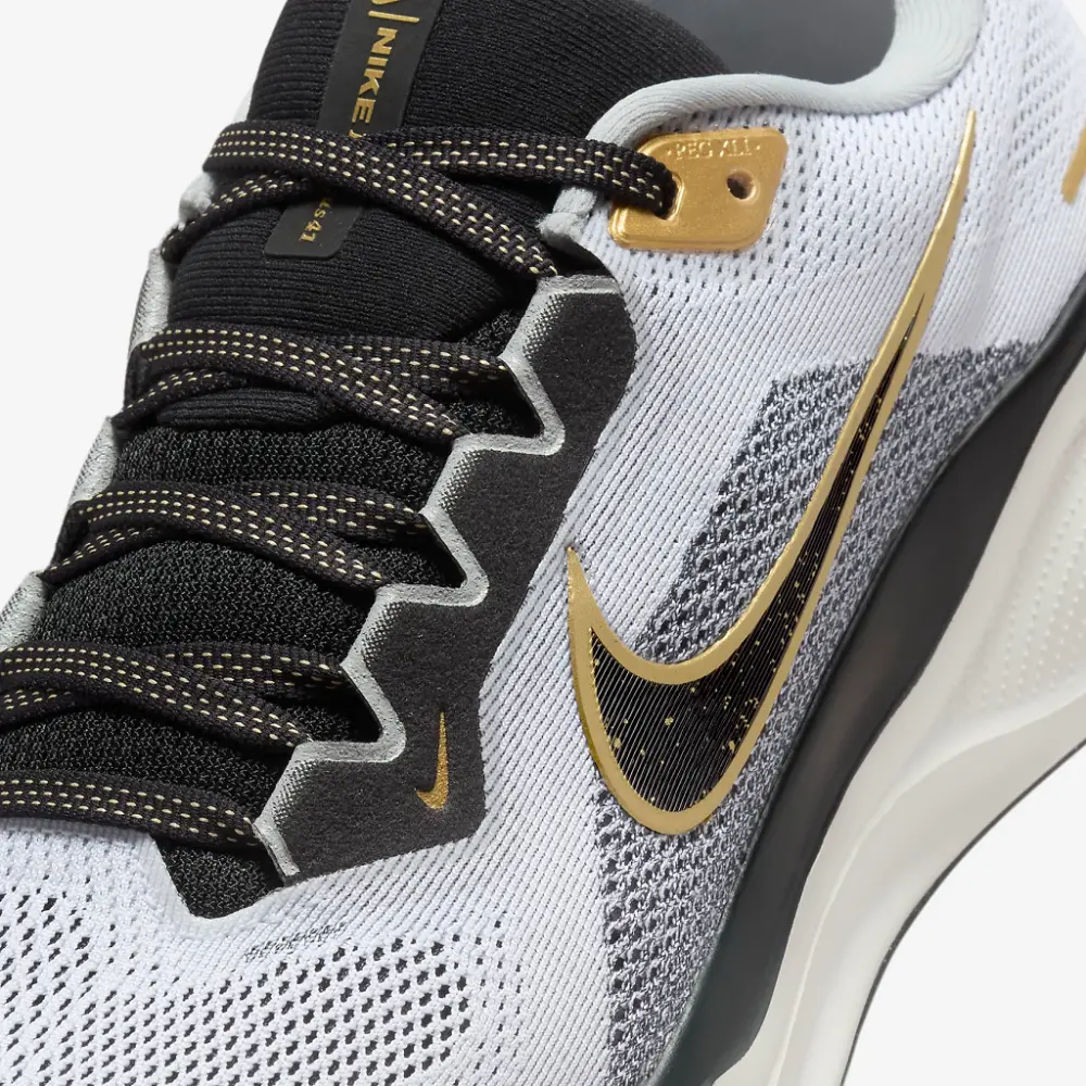 Alternative view of Giày Nike Air Zoom Pegasus 41 ‘Grey Metallic Gold’ HQ3220-100