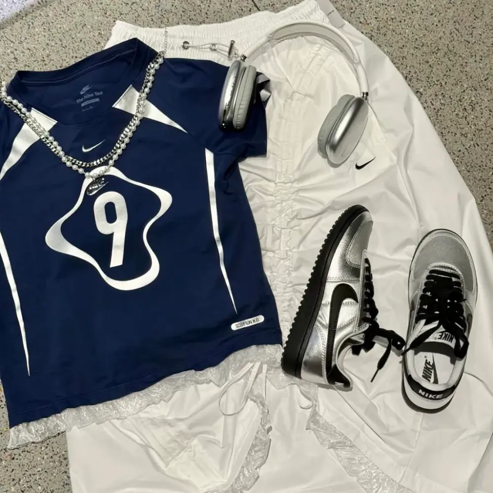 Alternative view of Giày Nike Field General 'Metallic Silver' HQ7397-001