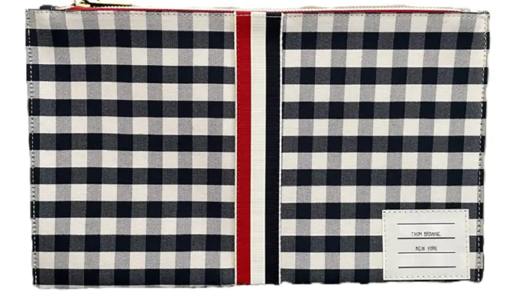 Alternative view of Túi Nam Thom Browne Clutch Pouch 'Multicolor'
