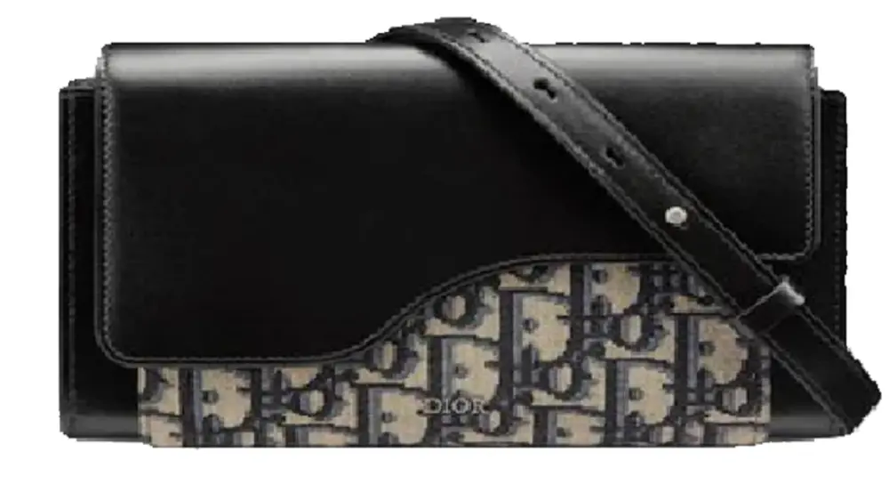 Túi Nam Dior Homme Leather Zip Pouch 'Beige'