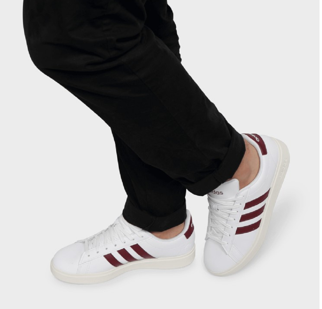 Alternative view of Giày Adidas Grand Court 2.0 ‘White Shadow Red’ HP2534