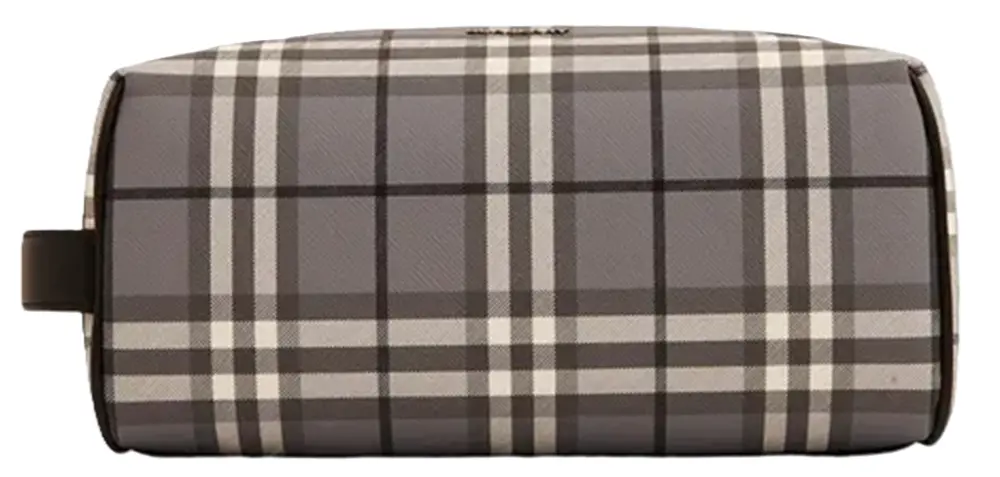 Túi Burberry Check Travel Pouch ‘Grey’ 8057782