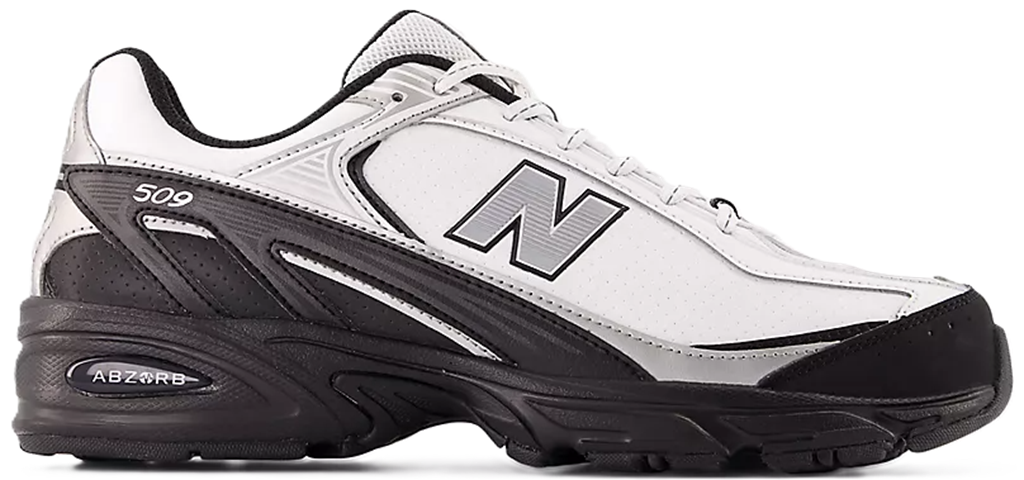 Giày New Balance 509 ‘White Black Silver Metallic’ U509BW