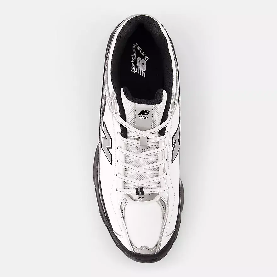 Giày New Balance 509 ‘White Black Silver Metallic’ U509BW - Ảnh 3