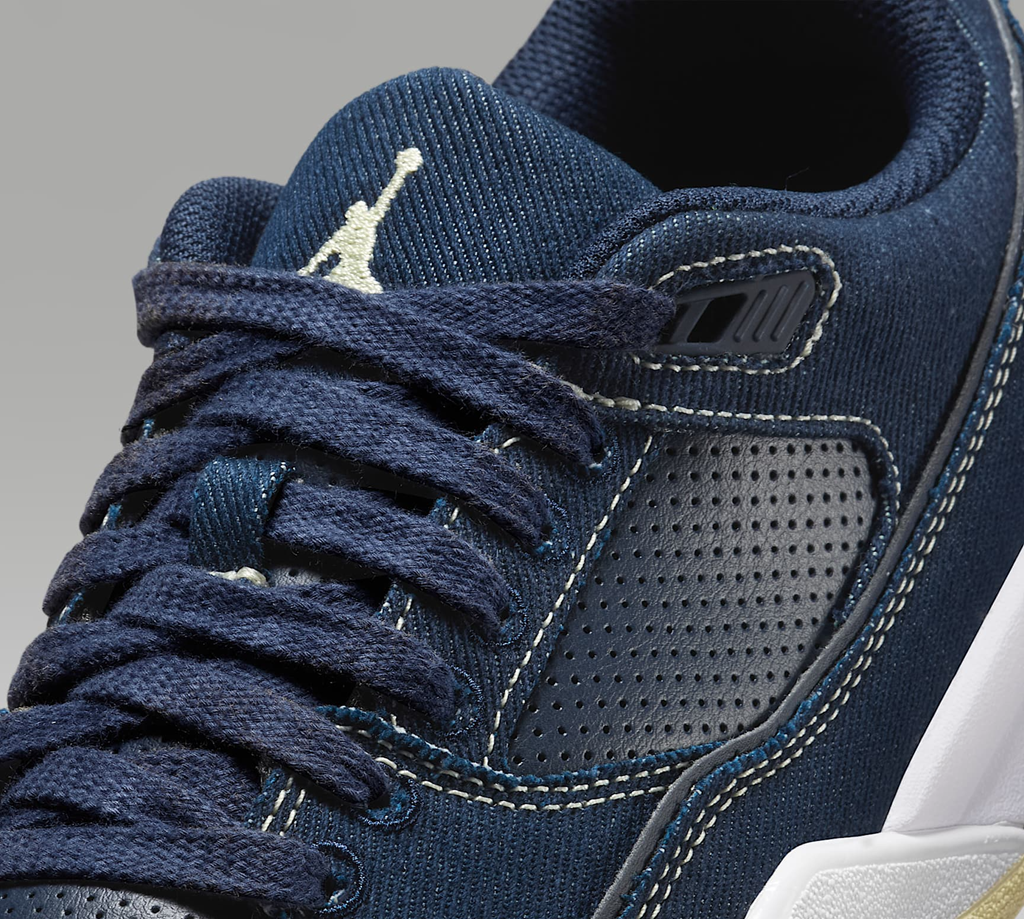 Giày Nike Air Jordan Flight Court ‘Obsidian White Alabaster’ IH4489-451 - Ảnh 5