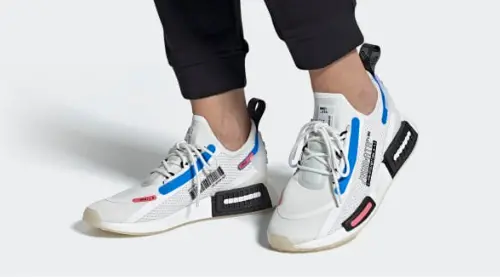 Alternative view of Giày Adidas Wmns NMD_R1 Spectoo ‘Cloud White’ FZ3209