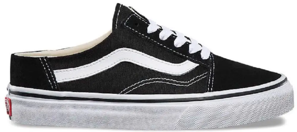 Giày Vans Old Skool Mule Sneakers Shoes ‘Black White’ VN0A4P3YTC6