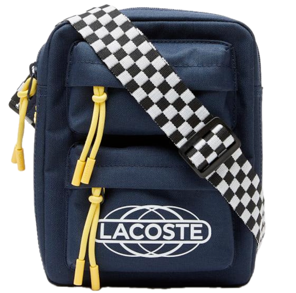 Túi Lacoste Neocroc Checkboard Strap Bag ‘Blue’ NH4040NZ-793