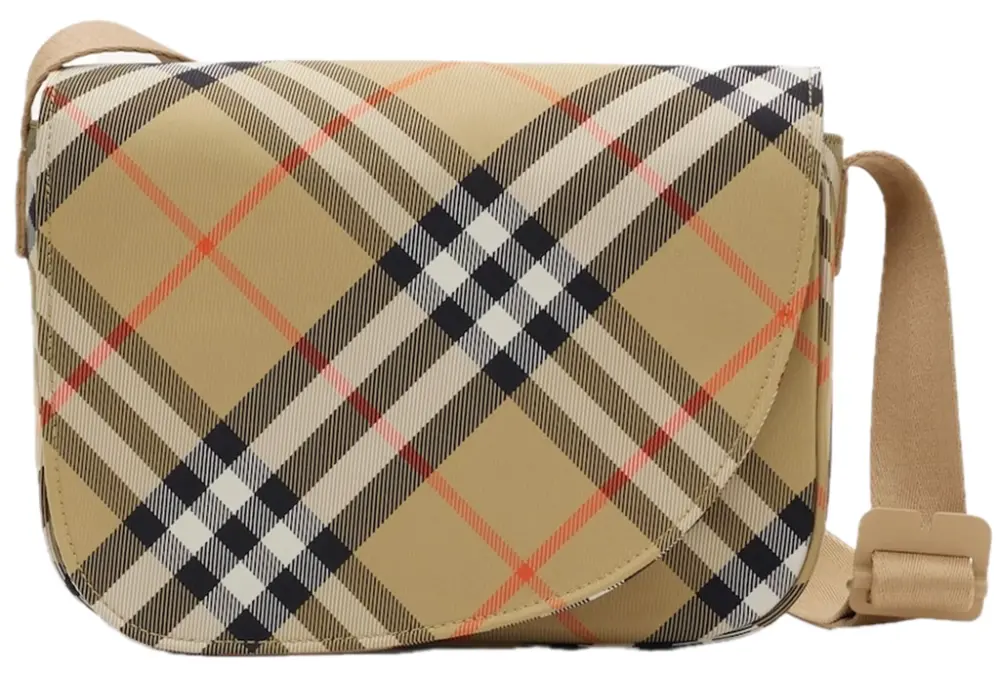 Túi Burberry Checked Messenger Bag ‘Beige’ 80895061