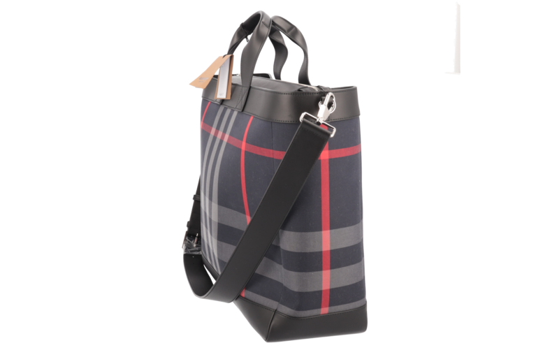 Túi Burberry Two Way Ormond Cabas ‘Navy’ 80840601 - Ảnh 4