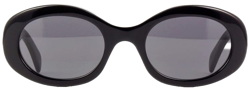 Kính Celine Oval Sunglasses 'Black' CL40194U-01A