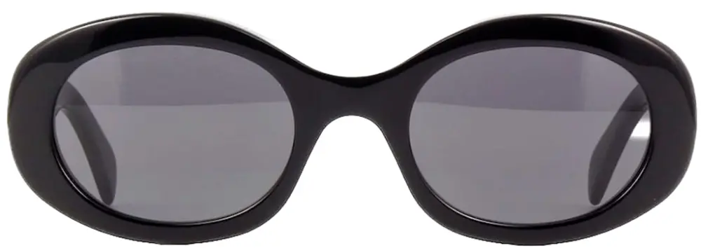 Kính Celine Oval Sunglasses 'Black' CL40194U-01A