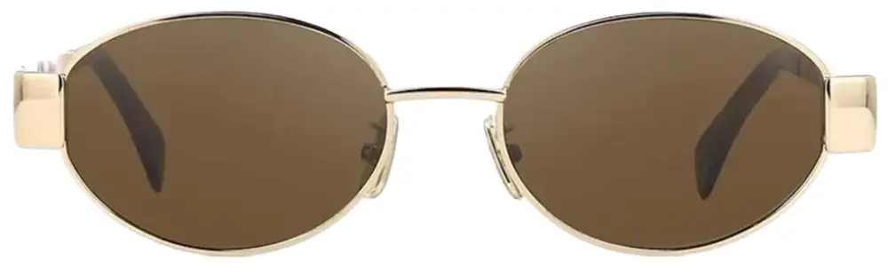 Kính Celine Sunglasses 'Gold Brown' CL40235U-28E