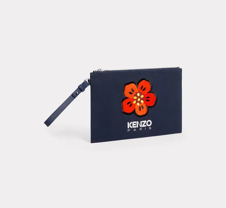 Túi Kenzo Boke Flower Clutch ‘Blue’ FD65PM902F34-76 - Ảnh 4