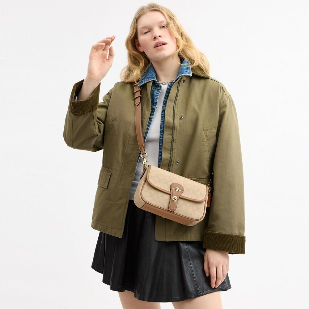 Alternative view of Túi Coach Hadley Shoulder Bag ‘Natural’ CAK49-IMLG6