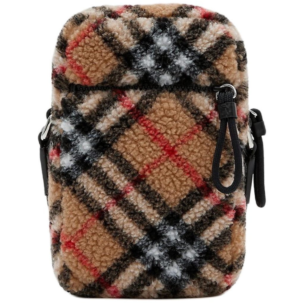 Túi Burberry Shoulder Strap Zipper Bag ‘Beige’ 80782991